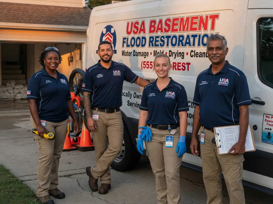 Basement Flood Cleanup company in Estherwood, LA