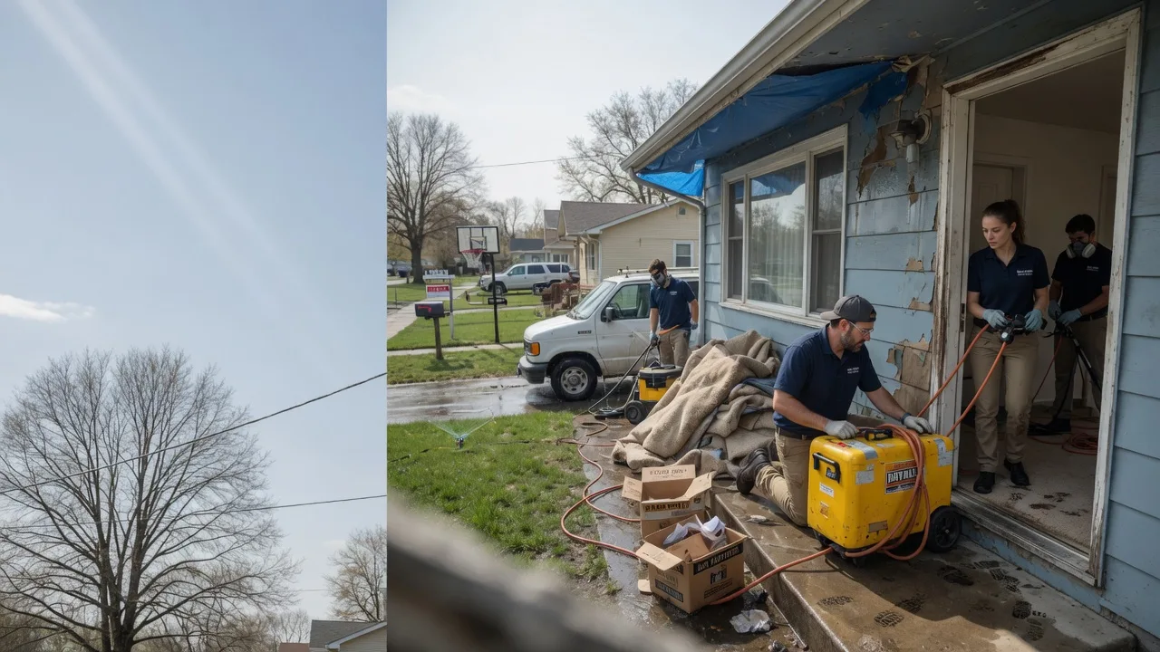Basement Flood Cleanup in Estherwood, LA near me